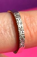 Weissgoldring Diamant (54)