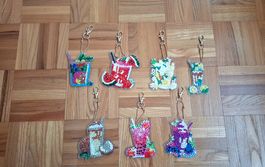 Porte-clés Cocktails diamond painting neufs/ Schlüsselanhäng