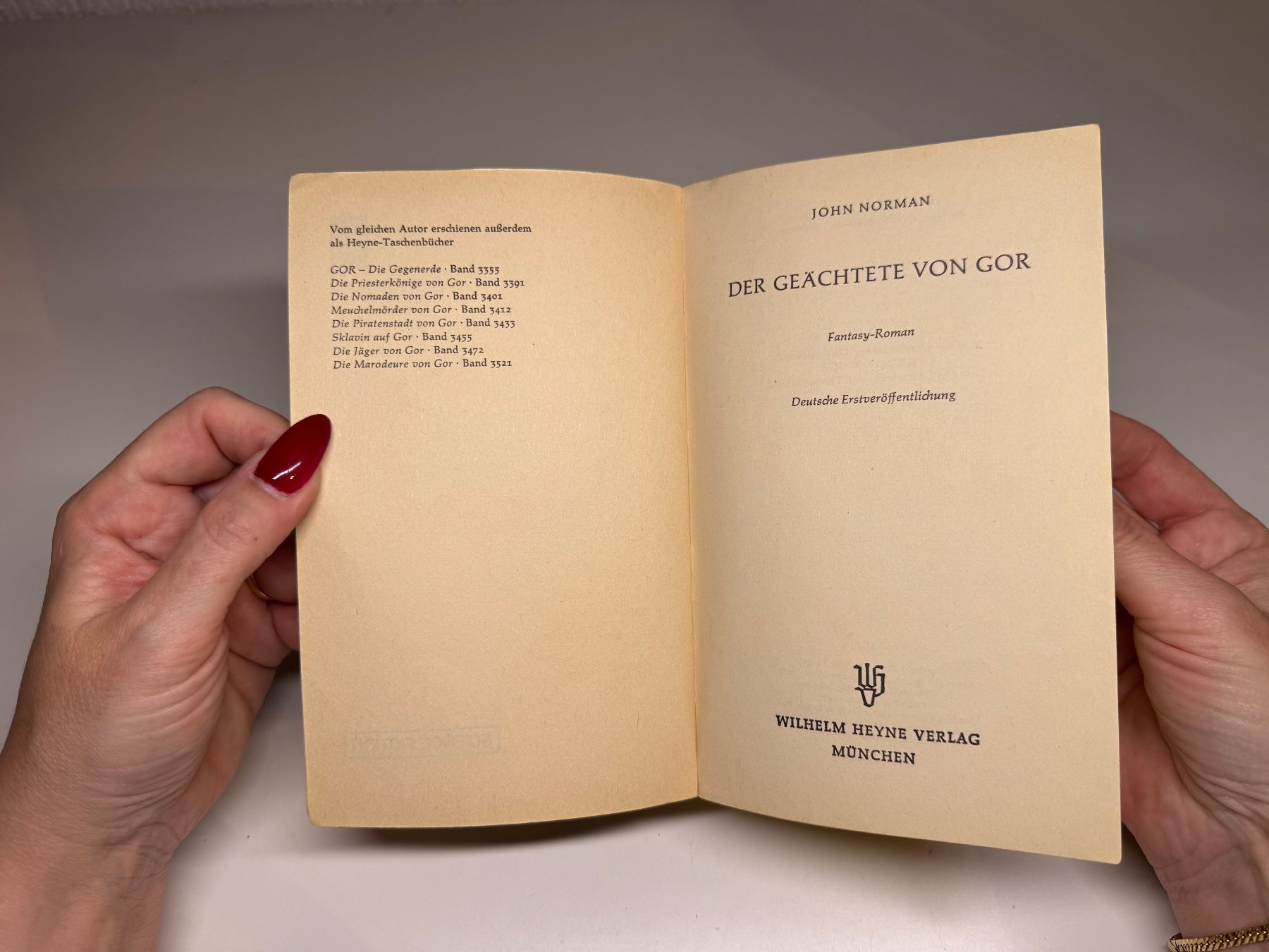 Libri: ROMAN: John Norman, Der Geächtete von Gor – Usato da Grosswangen venduto da Deutsche_Romane 2