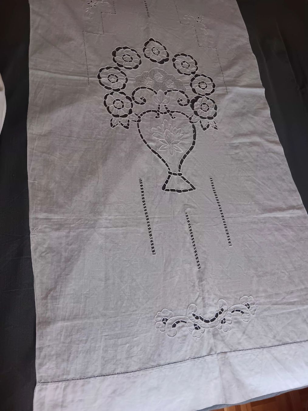 Biancheria da letto: leinen gardine – Usato da Ambrì venduto da Maerz87