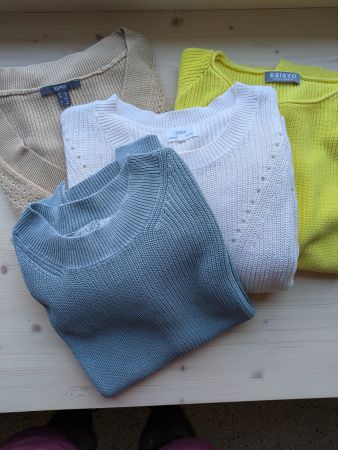 Lot de pull et gilet (Esisto, Esprit, Yerse, UNQ)