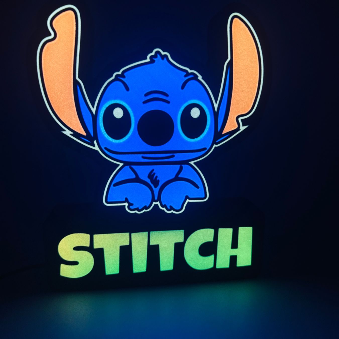 Lampade: Lightbox lampe led STITCH RGB – Nuovo (secondo la descrizione) da Vicques venduto da PAMB3D 1