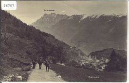 Salvan - Wanderer - randonneur