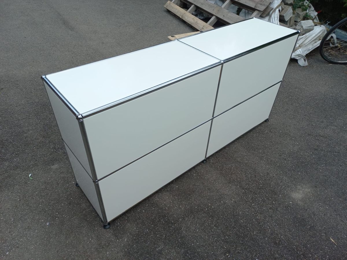 Regale: USM Haller Sideboard 2/2 in Reinweiss – Gebraucht aus Rikon im Tösstal von Kurt_Goes_Classic 2