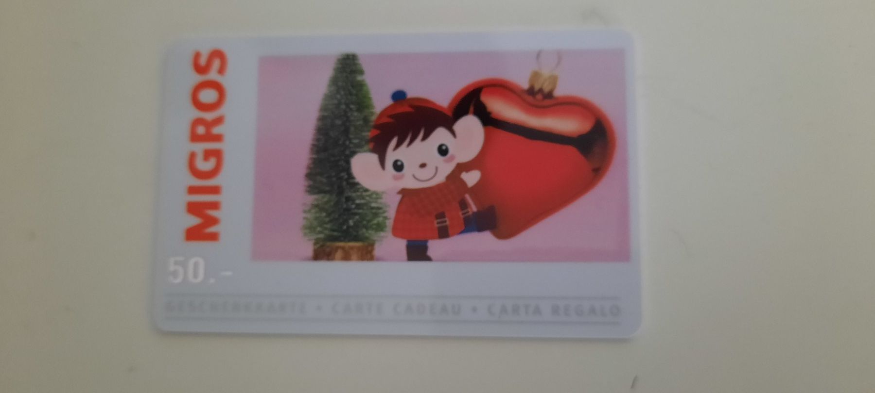 Cartes: Migros Geschenkkarte – D'occasion à Grenchen par Anatas01