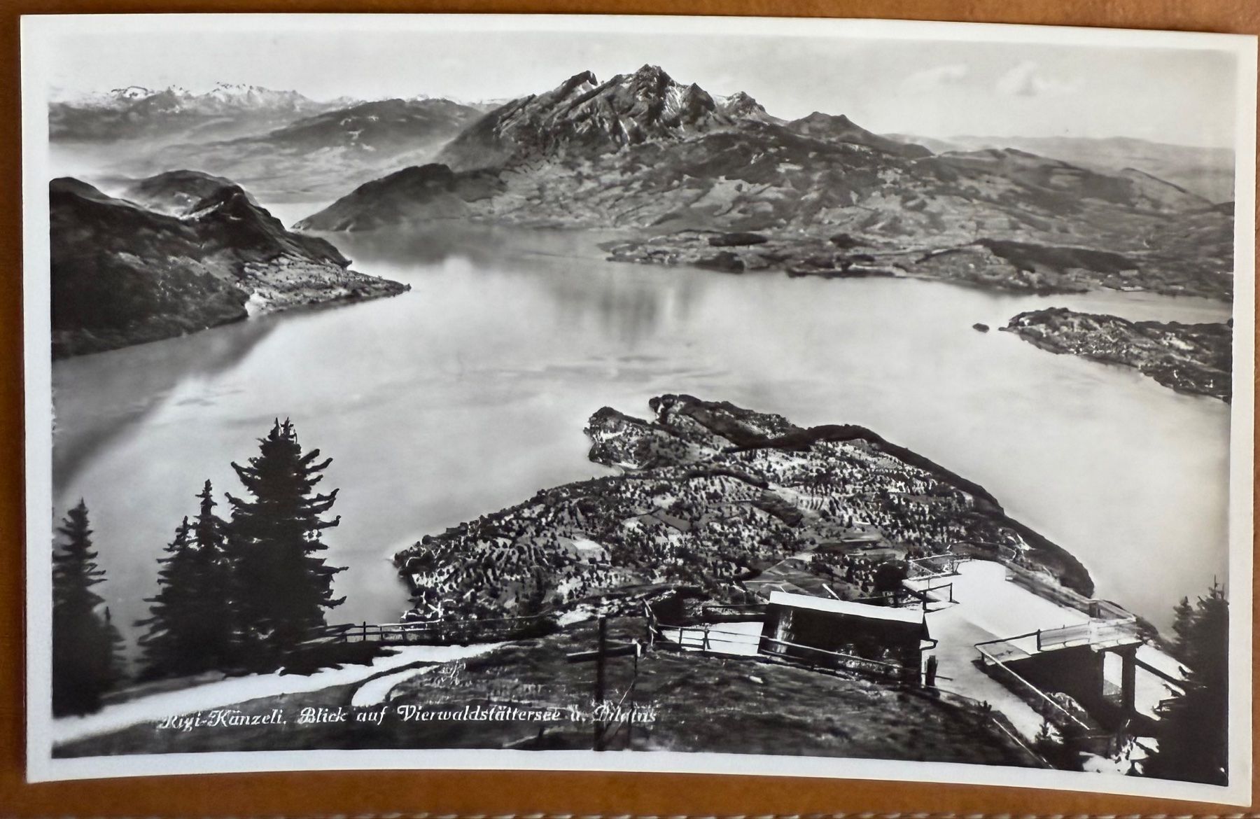Cartoline postali: AK: Rigi - Kanzeli - Blick Pilatus – Usato da Lutry venduto da Ediego