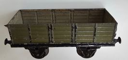 Märklin, offener Güterwagen, ca. 1918, alte Spur 0