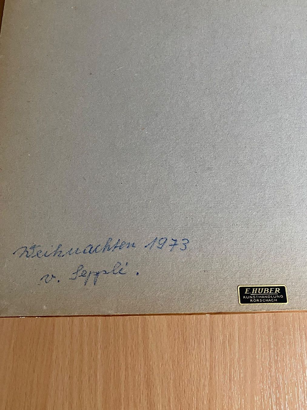 Poster & Bilder: W. Hersche Original Appenzeller LandschaftHandsigniert, – Gebraucht aus Stein AR von claire009 4