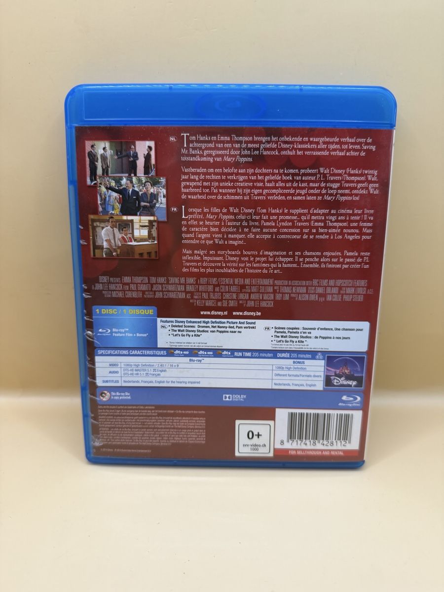 Tous les DVDs: Blu Ray Saving Mr. Banks – D'occasion à Genève par sho_67qj 1