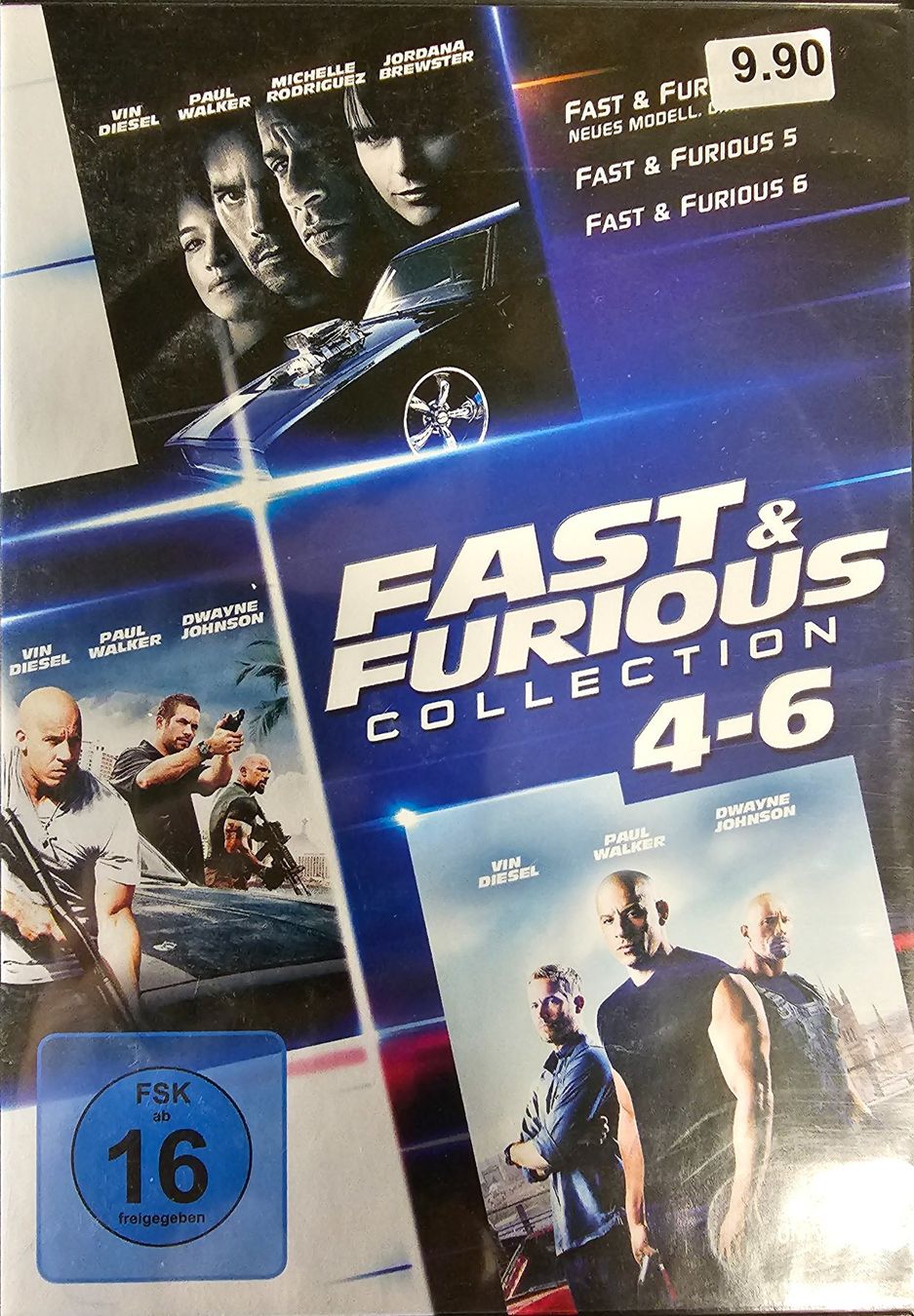 Tutti i DVDs: Fast & Furious Collection 4 - 6 – Usato da Wahlen b. Laufen venduto da Cg10