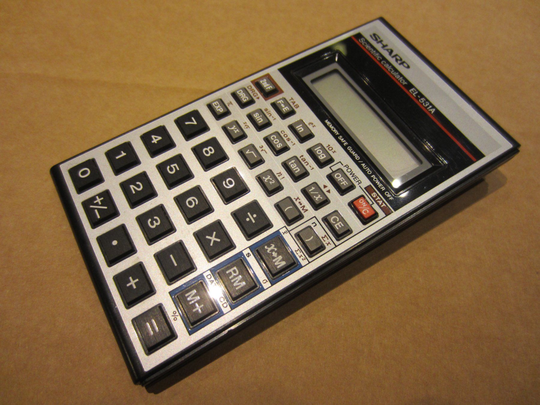 Sharp Calcolatrici tascabili: SHARP EL-531A Scientific Calculator Taschenrechner – Usato da Sursee venduto da Tschiger 2