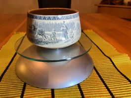 Villeroy&Boch antike Schale mit bäuerlichem Motiv NR.6326