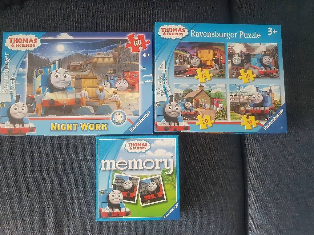 Puzzles: Thomas & Friends  Ravensburger Puzzle & Memory Set neuw. – Neu und originalverpackt aus Zürich von celandayn
