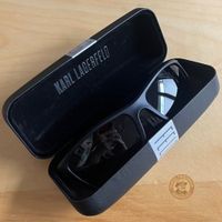 Karl Lagerfeld Hardcase & Putztuch & Sonnenbrille Neuwertig