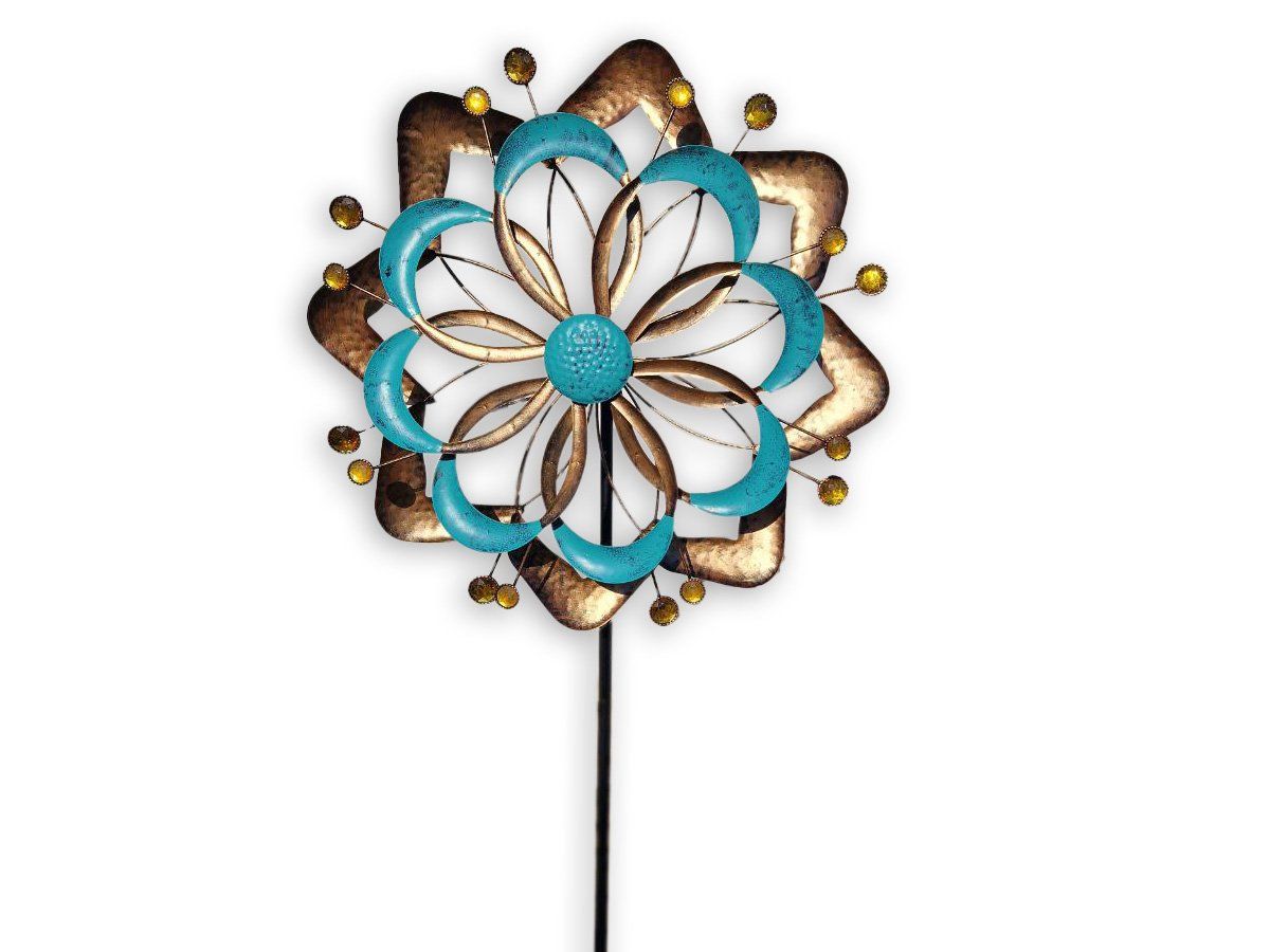 Tutte le decorazioni: Windrad Blume Metall 160cm D:52.5cm – Nuovo e nell'imballaggio originale da Matzendorf venduto da Gartendeko-Shop 1
