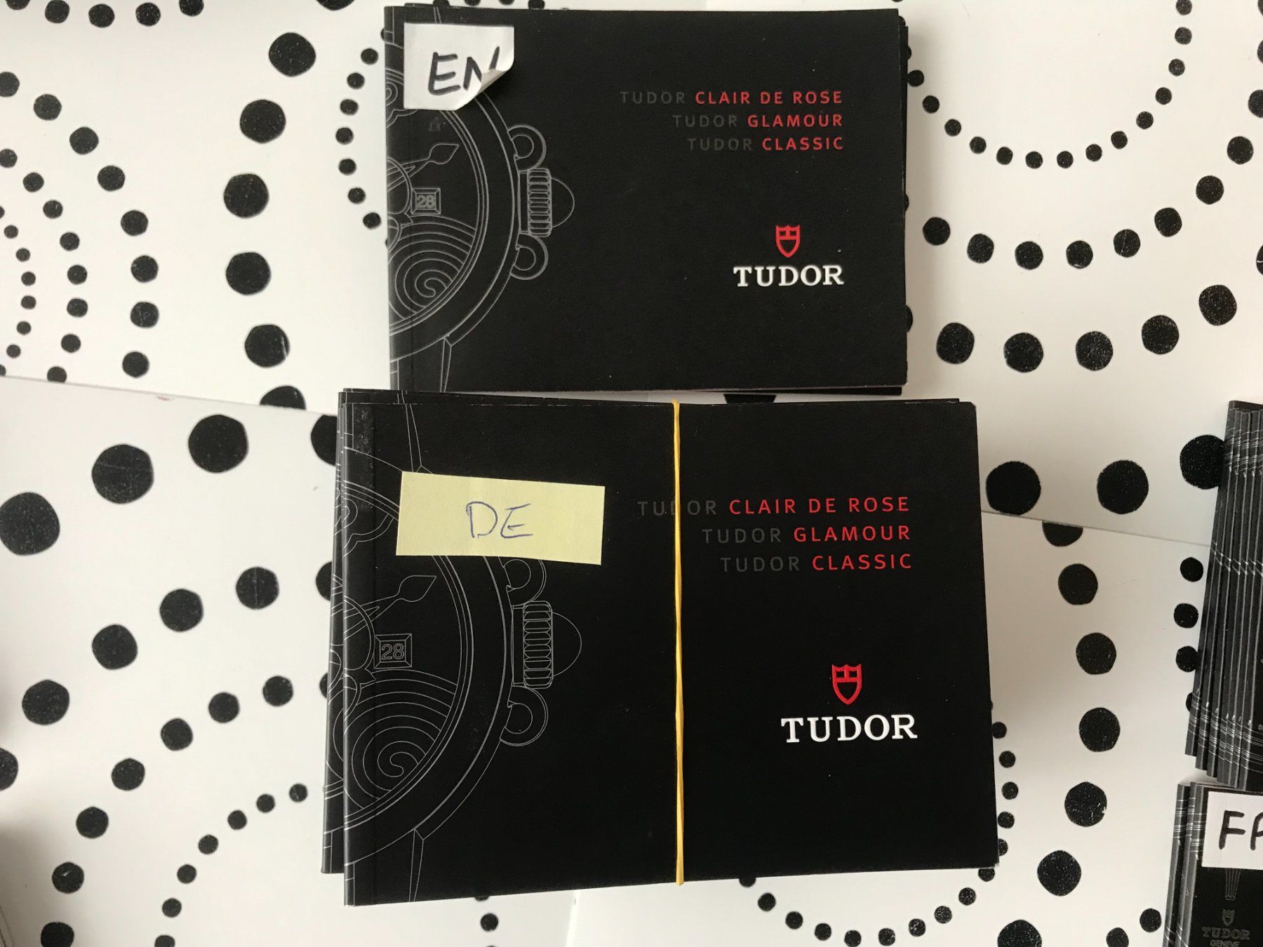 Tudor Documenti: 1x TUDOR  - OPERATING INSTRUCTIONS - 1 PIECE A CHOIX ! – Nuovo (secondo la descrizione) da Epalinges venduto da dream-watch 5