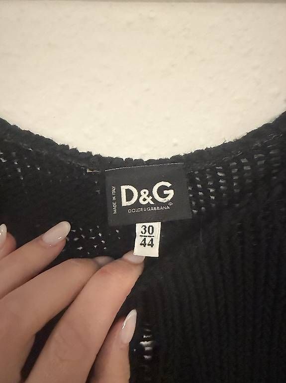 Top: D&G Dolce & Gabbana Strick-Oberteil – Usato da Kreuzlingen venduto da ami_6mbf 1