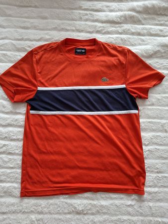 T-shirt Lacoste Sport orange taille M 