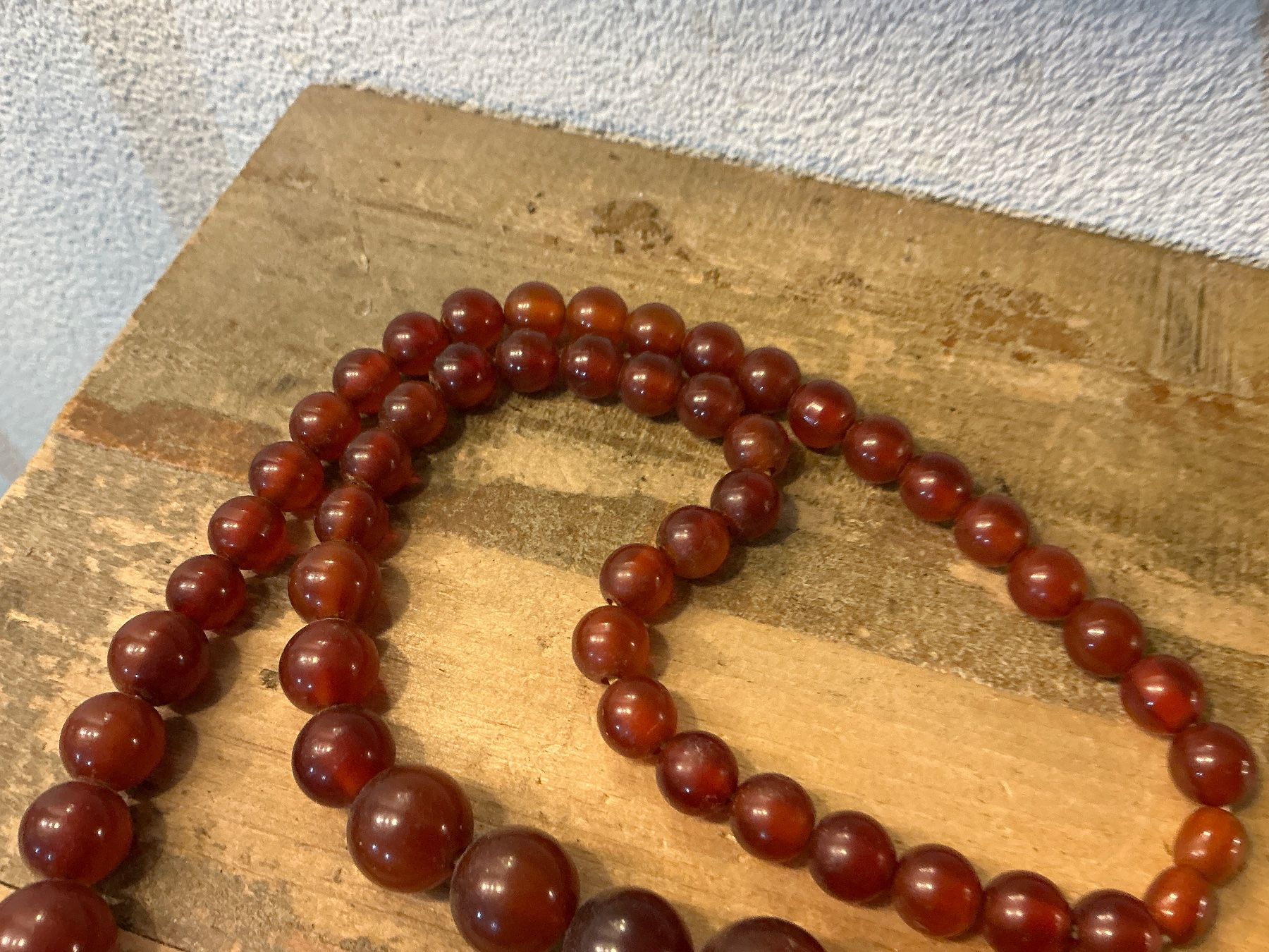 Catenine: ANTIKES XL COLLIER BAKELIT 30-40-ER, 75 GR – Usato da Biglen venduto da Limarkt 3