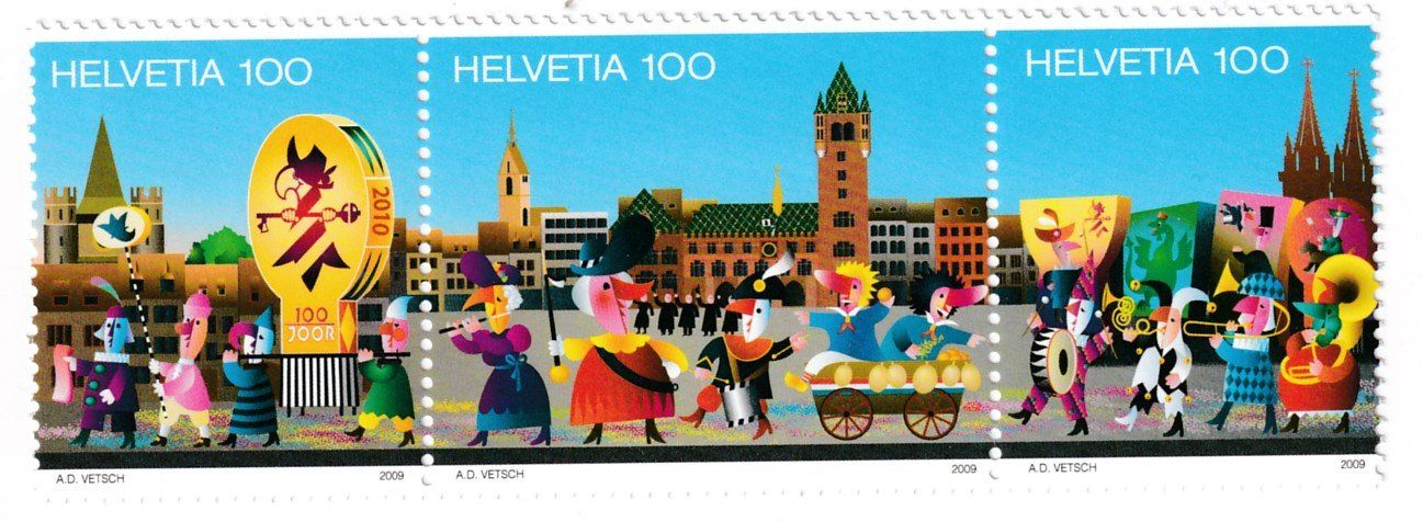 Tutti i francobolli: Schweiz  2009  ungestempelt – Nuovo (secondo la descrizione) da Neuchâtel venduto da karlpierrino