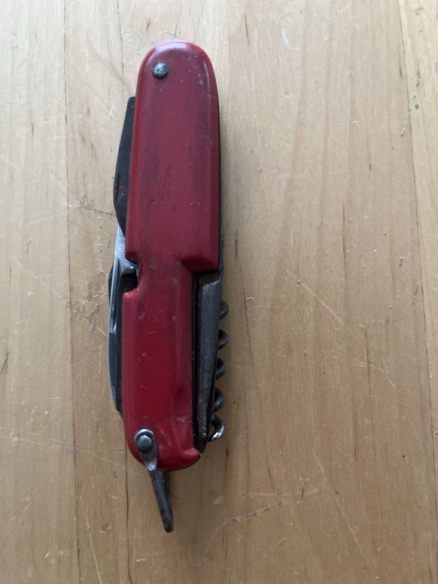 Coltelli tascabile: Vintage Taschenmesser rot – Usato da neuenhof venduto da cocoros 9