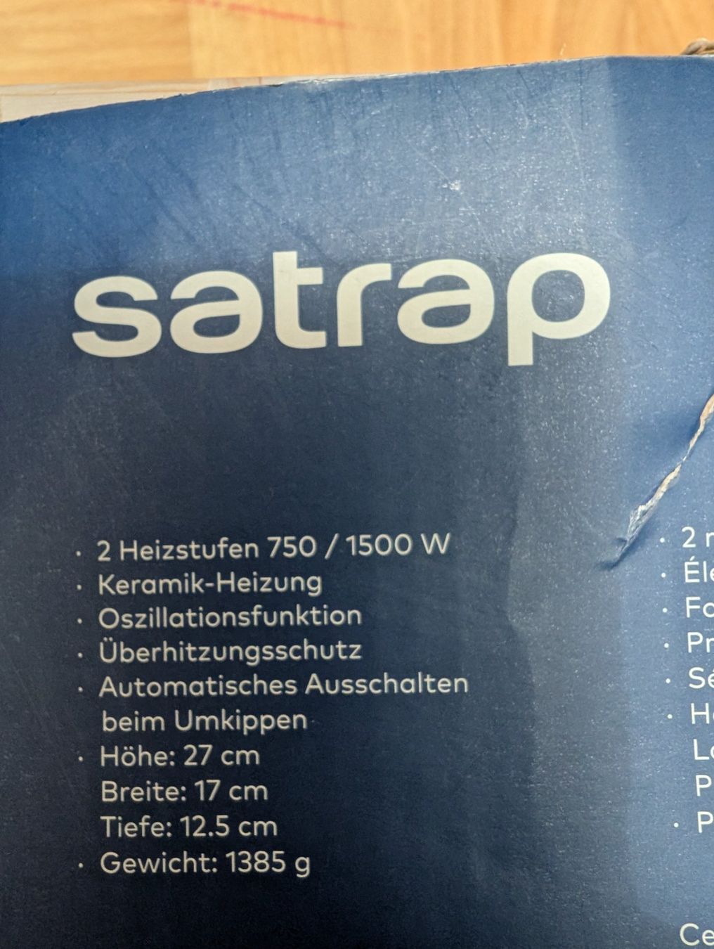 Radiatori: Satrap Heizlüfter XA - Neuwertig – Usato da Jona venduto da Maxi015 4