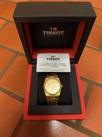 Tissot PRX watch gold plated with box and papers new