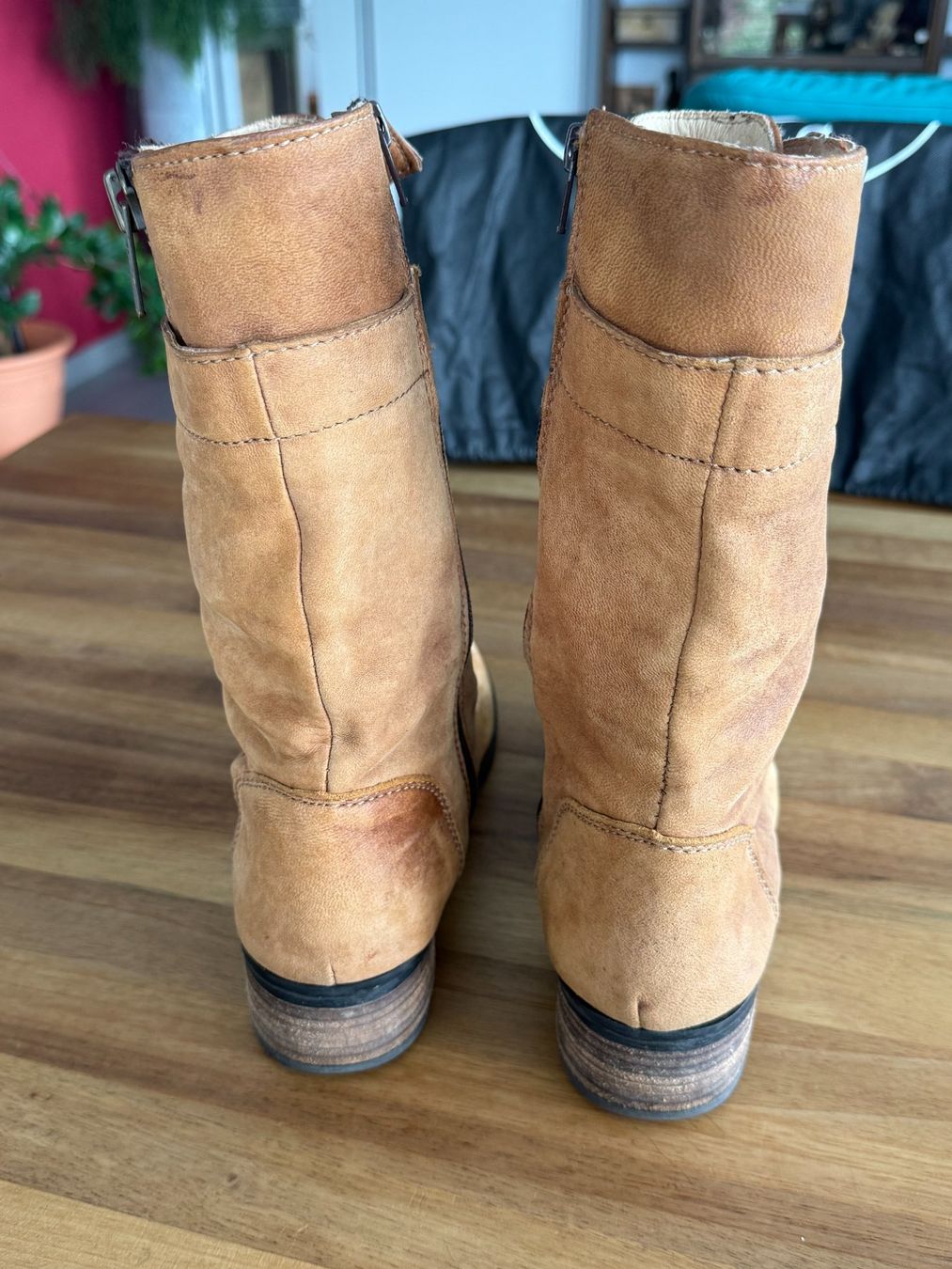 Steve Madden Scarpe da donna: Steve Madden Stiefel aus Leder – Usato da Schmerikon venduto da lis_lj2v 3