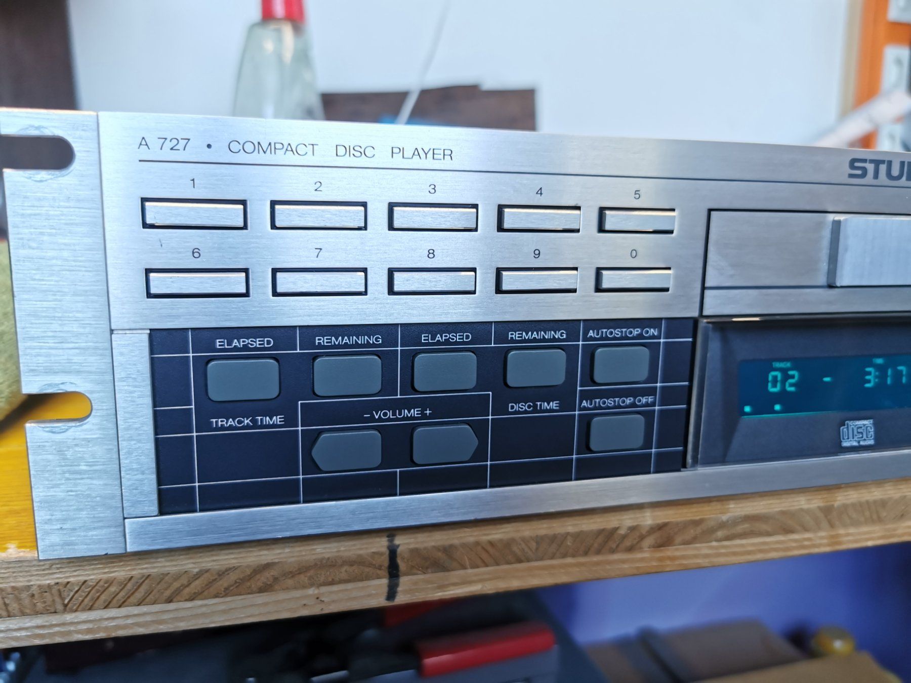 Studer Multimediaplayer & Streamer: Studer A-727 Highend CD in Top Zustand ! Komplettrestauriert – Gebraucht aus Lyssach von Osel 3