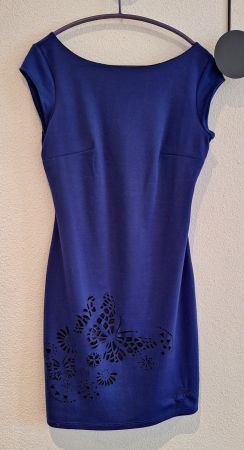 Desigual Etuikleid Gr. 38 blau