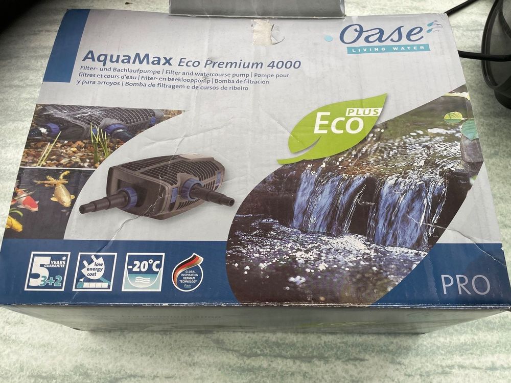 Oase Filter Bachlauf Teich Pumpe AquaMax eco Premium 4000 Kaufen auf