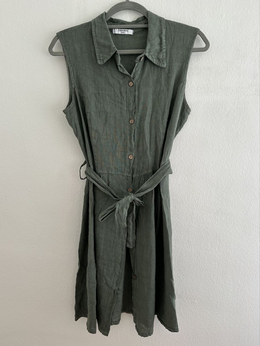 Vestiti: Linen Kleid Gr. L – Usato da Zürich venduto da enl_It9y
