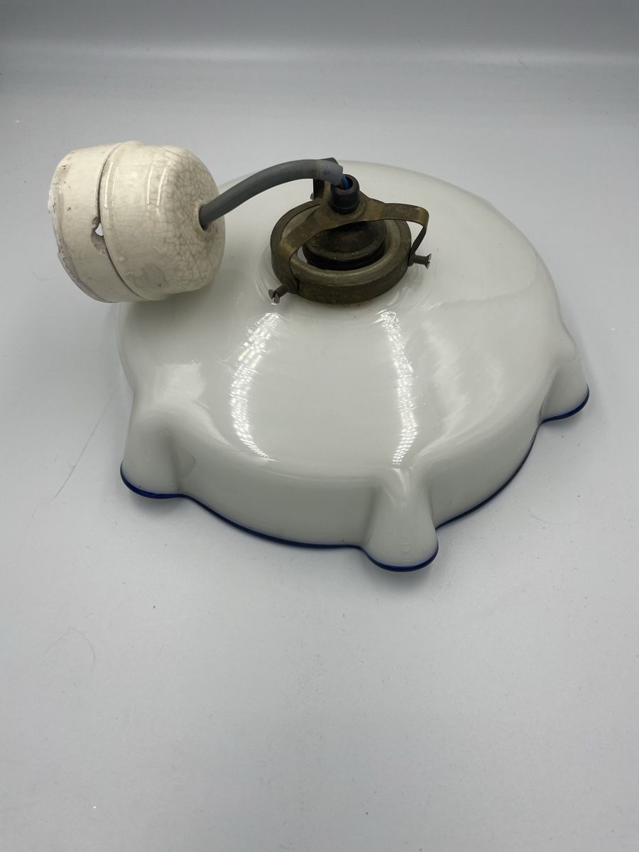 Paralumi: Paralume vintage bianco e blu, design! – Usato da Giubiasco venduto da cri_mzc6 2