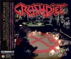 Crashdïet ‎Generation Wild CD JAPAN Shotgun Messiah H.E.A.T.