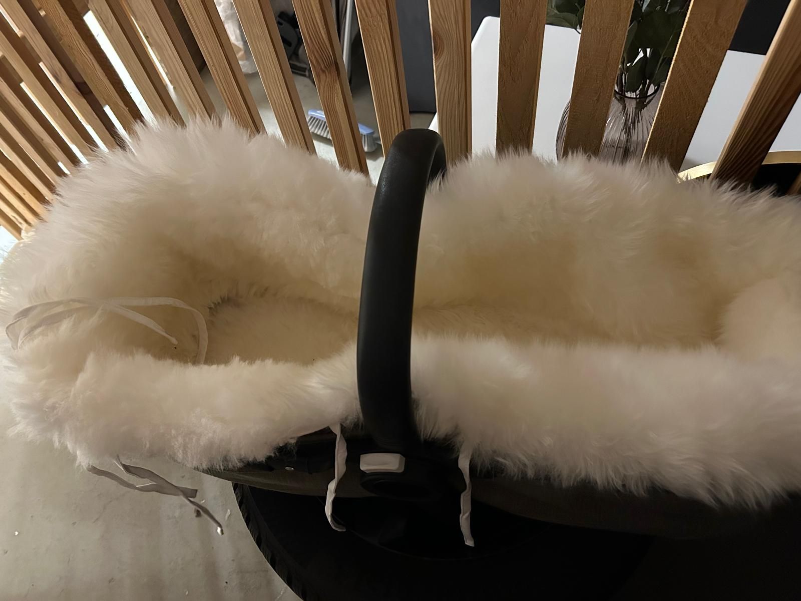 Sacchi a pelo: lammfell für babywanne – Nuovo (secondo la descrizione) da Rickenbach b. Wil venduto da jupiter123 3