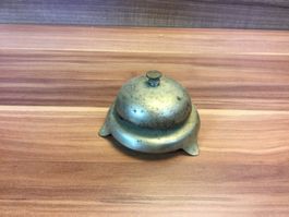 Antike gebrauchte Tischglocke / Klingel Funktionstüchtig