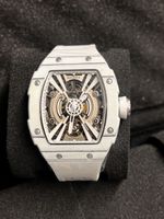 Montre homme Haofa automatique blanc neuf