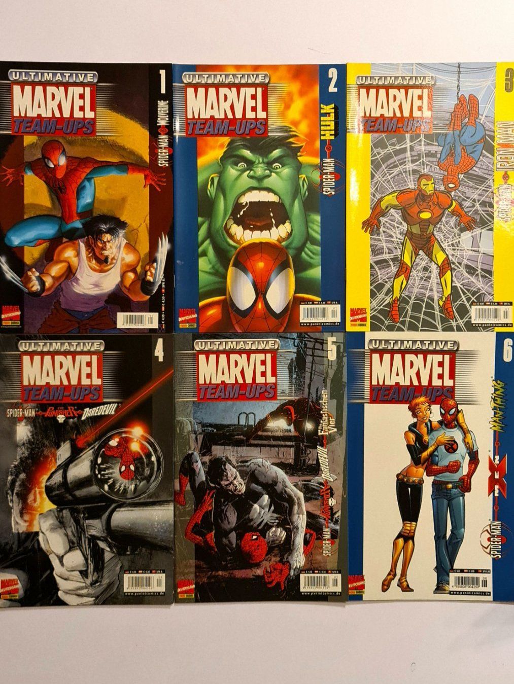 Comics: Ultimate Marvel Team-Ups 1-6, Spider-Man Comics Hefte – Neu (gemäss Beschreibung) aus Aesch BL von pri_fp8t