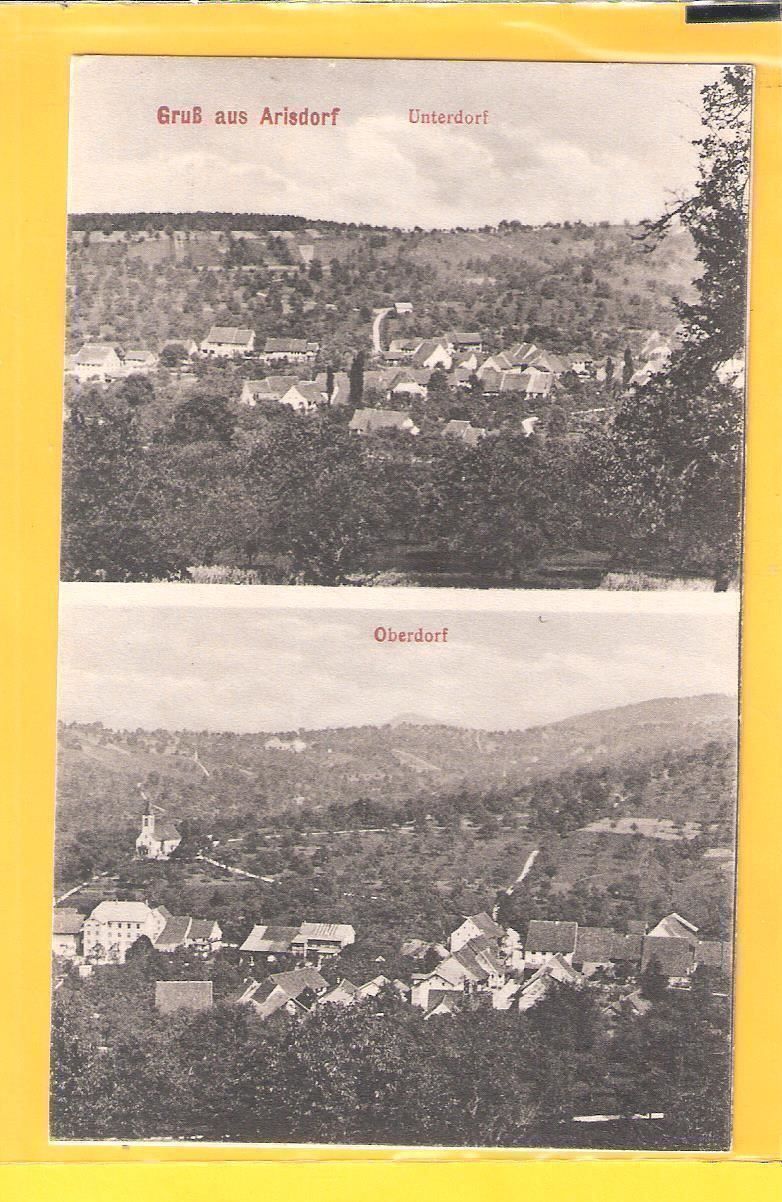 Cartoline postali: alte 2-Bildansichte "Gruss aus Arisdorf" – Nuovo (secondo la descrizione) da Zürich venduto da Hagliweg 2