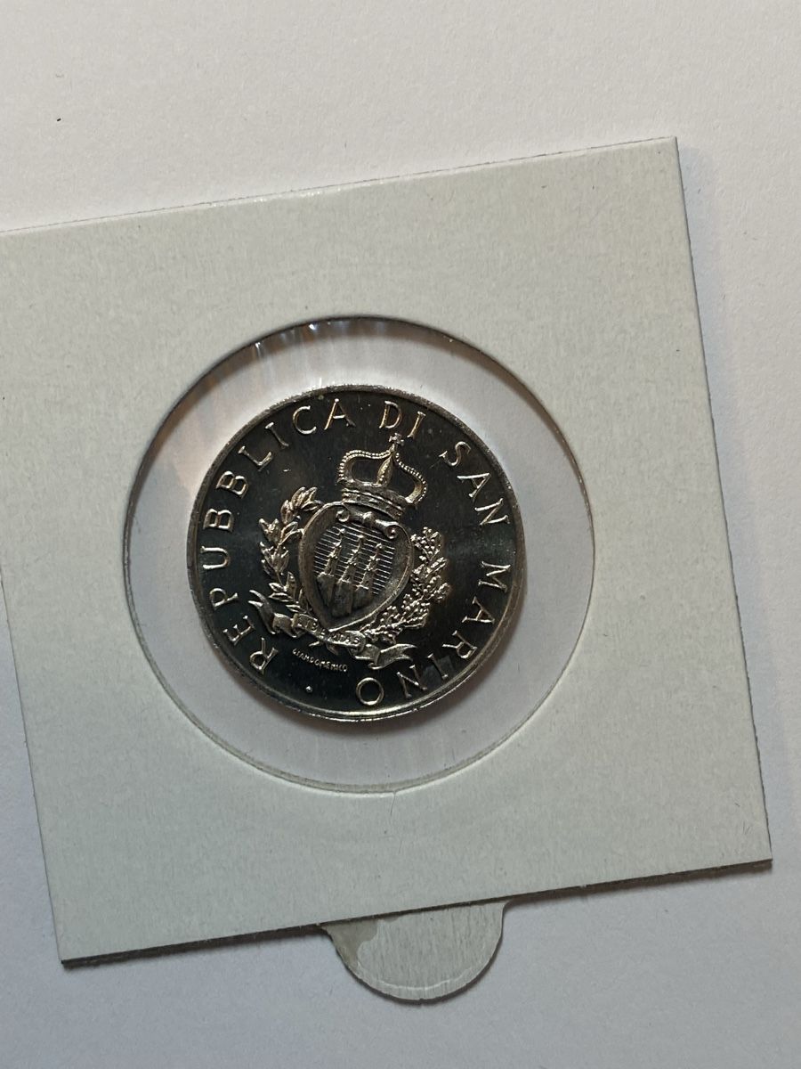 Tutti le monete: San Marin - 10 lires - 1987 - UNC – Nuovo (secondo la descrizione) da Payerne venduto da Mike1682 1