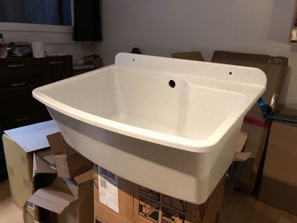 Lavabi & lavandini: Waschtrog Maxi Waschbecken NEU – Nuovo e nell'imballaggio originale da Untersiggenthal venduto da customs 2
