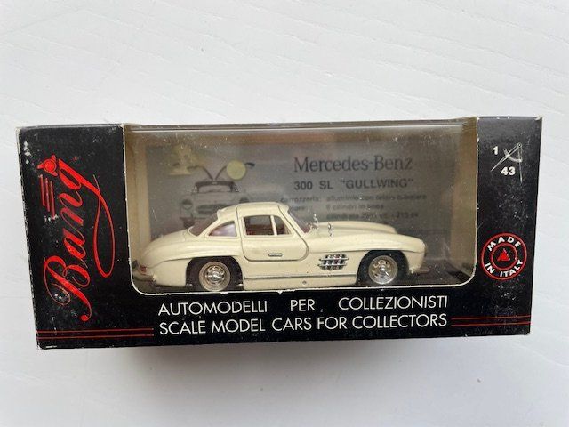 Mercedes-Benz Modellini d'auto: Bang Mercedes 300SL 1/43 – Nuovo e nell'imballaggio originale da Ursy venduto da DK8