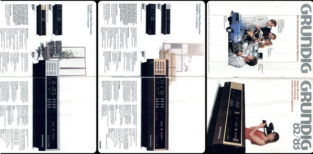 Grundig Registratori: Video 2000 - Grundig Videorekorder – Difettoso da Wädenswil venduto da a563076 6