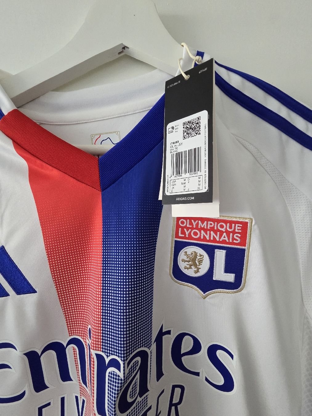 Adidas Canottiere & Pantaloni: Fussballtrikot Olympique Lyon – Nuovo e nell'imballaggio originale da Genève venduto da tacoma08 1