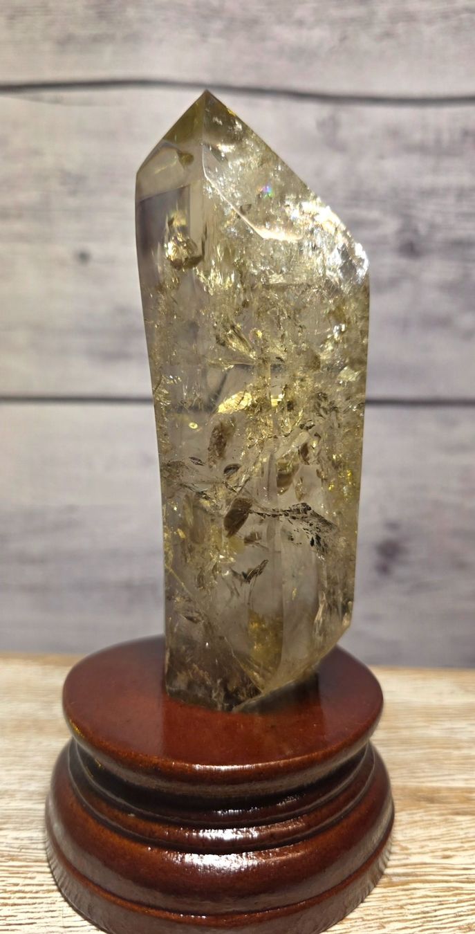 Mineralien & Heilsteine: Top Citrin Obelisk 350g – Neu und originalverpackt aus Matzingen von Shay_Crystalz 2