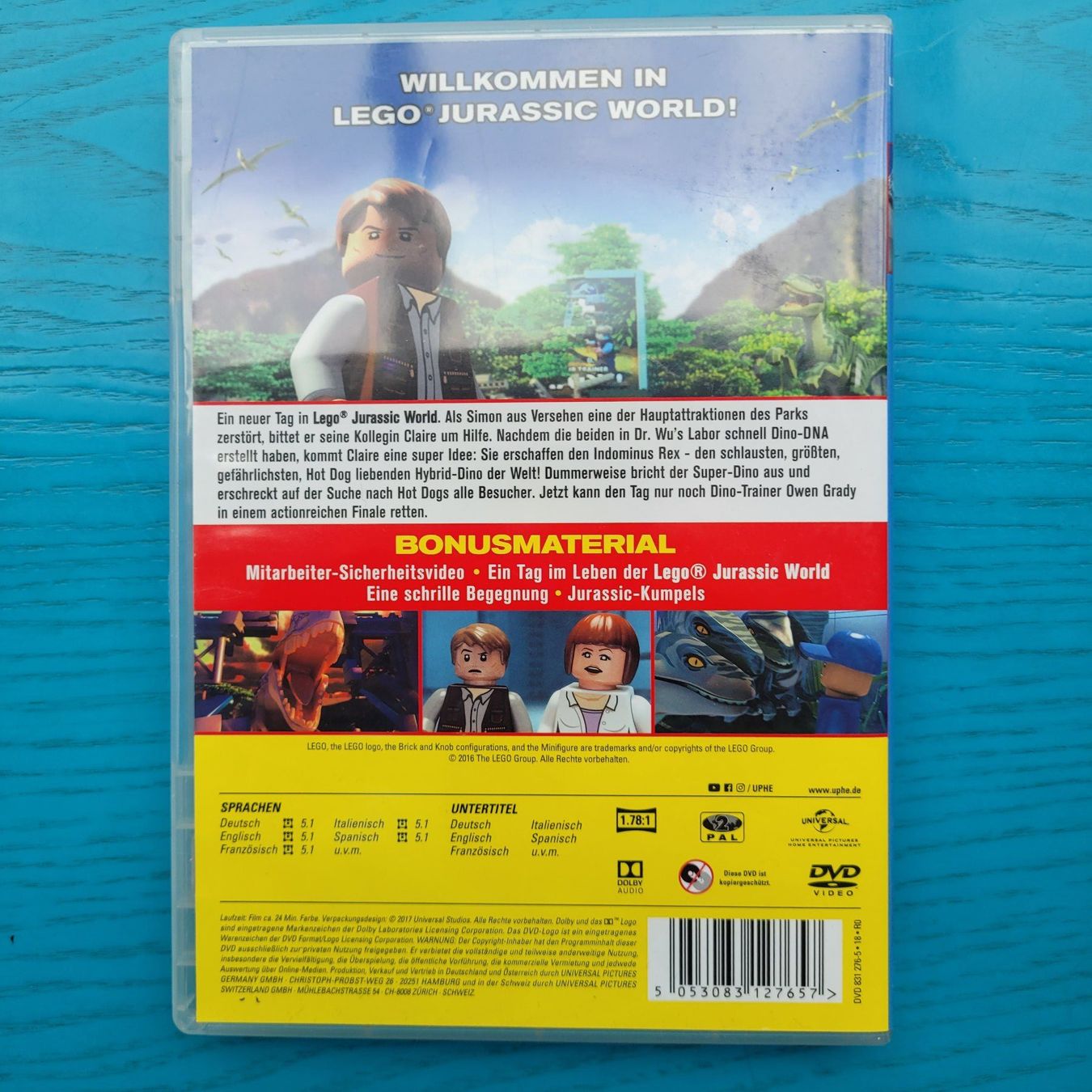 Tutti i DVDs: Lego DVD- Indominus Rex bricht aus – Usato da SCHÜBELBACH venduto da CoKaHa 1