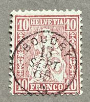 38 Voller Fingerhutstempel Boudry