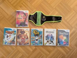 Jeu wii (la pièce) ou jeu zumba + accessoire