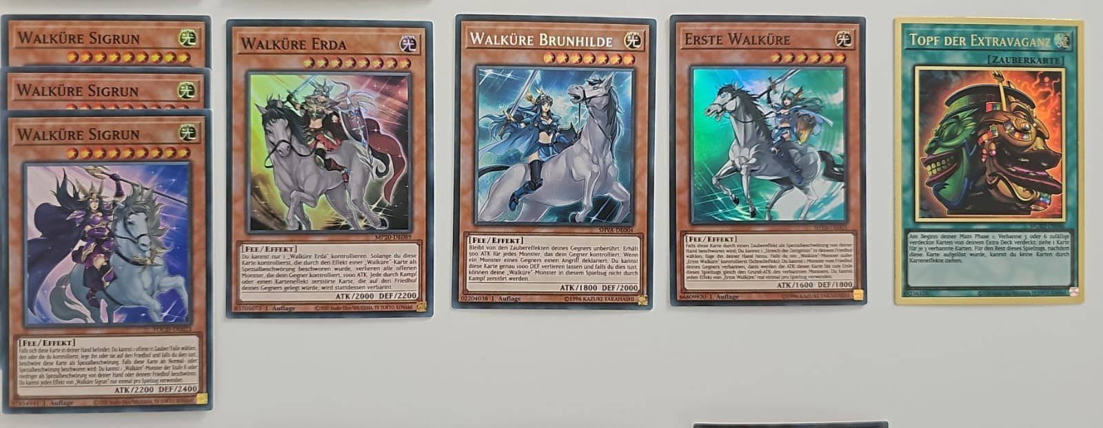 Yugioh Carte collezionabili: Yugioh Walküre Deck Core Set Sammlung – Nuovo (secondo la descrizione) da Chur venduto da -NewERA- 3