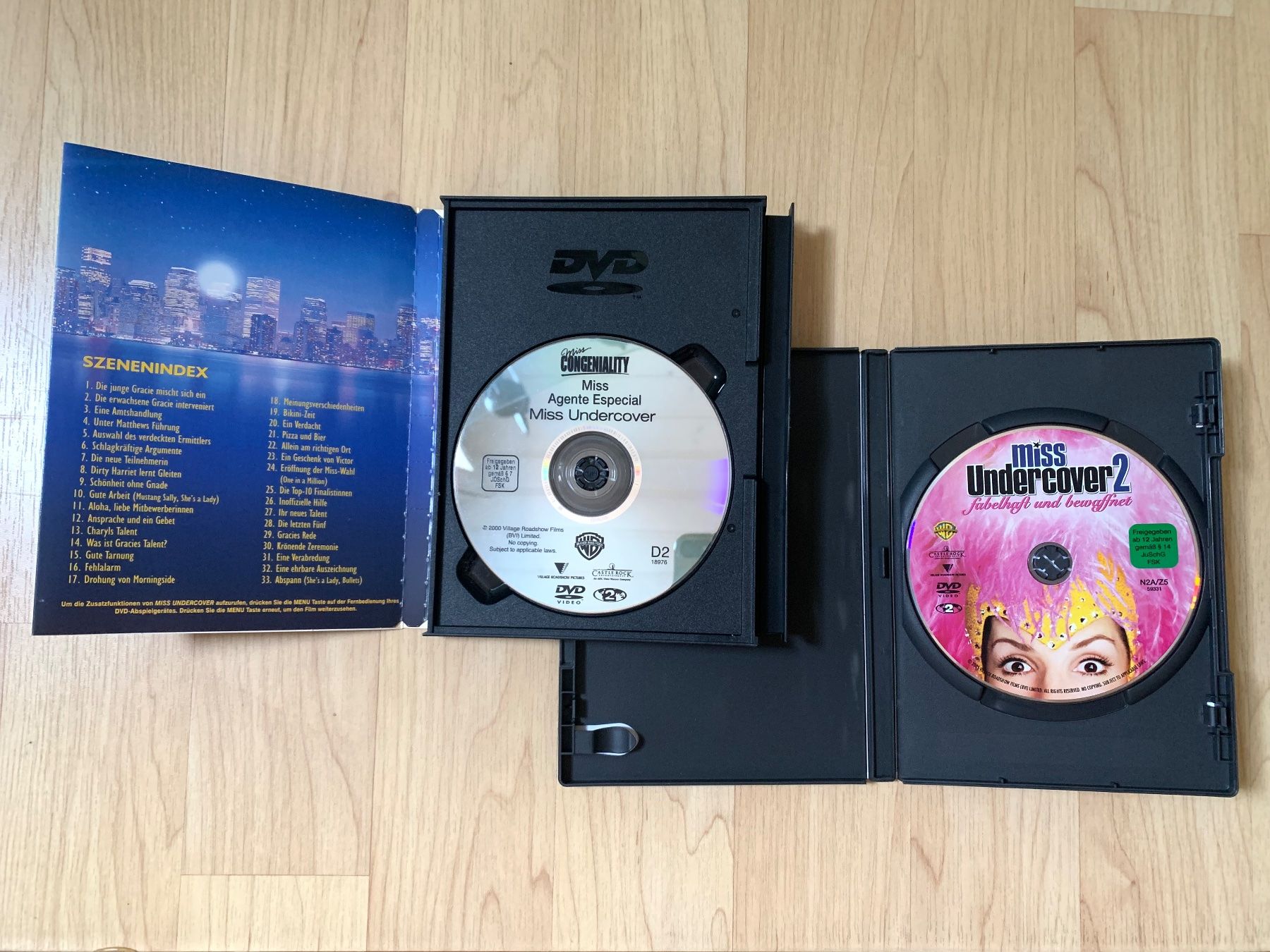 Alle DVDs: Miss Undercover 1+2 (DVD) – Gebraucht aus Sissach von BeetleMouse 2